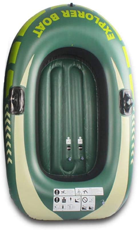 N/C Boat Raft, Inflatable Set,Inflatable Dinghy Rowing Boats for Adults Rubber Dingy Bat-Inflatable Kayak Canoe Fishing with -Double Valve